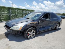 Honda Accord ex salvage cars for sale: 2004 Honda Accord EX