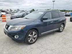 Salvage cars for sale from Copart Indianapolis, IN: 2015 Nissan Pathfinder S