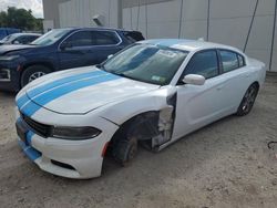 Salvage cars for sale at Apopka, FL auction: 2015 Dodge Charger SXT