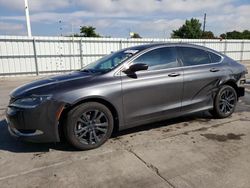 Chrysler salvage cars for sale: 2015 Chrysler 200 Limited