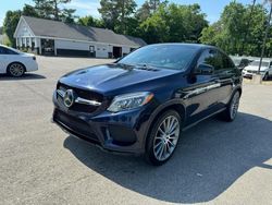 Salvage cars for sale at North Billerica, MA auction: 2019 Mercedes-Benz GLE Coupe 43 AMG