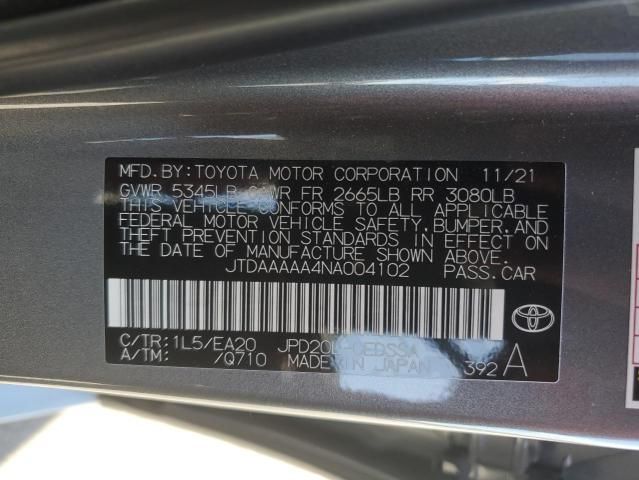 2022 Toyota Mirai LE