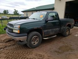 Chevrolet salvage cars for sale: 2004 Chevrolet Silverado K1500