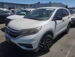 Vandalism Cars for sale at auction: 2016 Honda CR-V SE