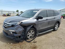 Honda salvage cars for sale: 2017 Honda Pilot LX