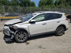 Toyota rav4 Vehiculos salvage en venta: 2017 Toyota Rav4 Limited