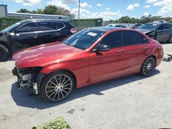 Mercedes-Benz salvage cars for sale: 2016 Mercedes-Benz C300