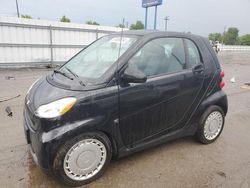 Smart Fortwo Pure salvage cars for sale: 2011 Smart Fortwo Pure