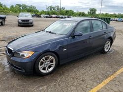 Salvage cars for sale from Copart Woodhaven, MI: 2008 BMW 328 I