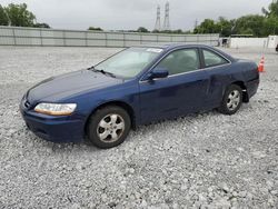 Salvage cars for sale at Barberton, OH auction: 2002 Honda Accord EX