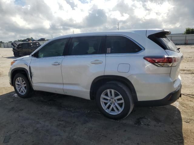 2015 Toyota Highlander LE