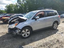 Salvage cars for sale at Candia, NH auction: 2015 Subaru Forester 2.5I Limited