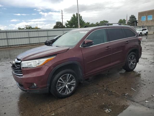 2016 Toyota Highlander XLE