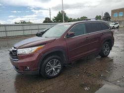 Carros con verificación Run & Drive a la venta en subasta: 2016 Toyota Highlander XLE