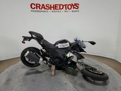 Salvage motorcycles for sale at Dallas, TX auction: 2023 Kawasaki EX400