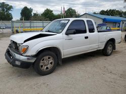 Toyota salvage cars for sale: 2002 Toyota Tacoma Xtracab