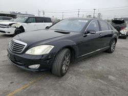 Salvage cars for sale at Sun Valley, CA auction: 2007 Mercedes-Benz S 550