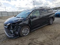 Salvage cars for sale at Lumberton, NC auction: 2024 Toyota Sienna XLE