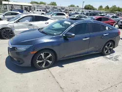 Honda salvage cars for sale: 2016 Honda Civic Touring