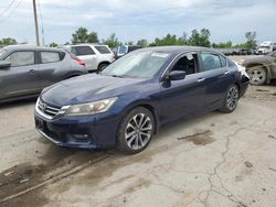 Salvage cars for sale at Pekin, IL auction: 2014 Honda Accord Sport