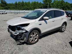 Salvage cars for sale at Memphis, TN auction: 2016 Ford Escape Titanium