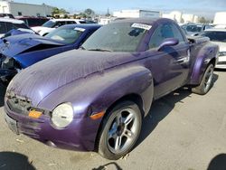 Salvage trucks for sale at Martinez, CA auction: 2004 Chevrolet SSR