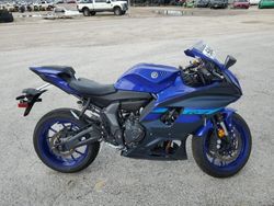 Salvage motorcycles for sale at Houston, TX auction: 2024 Yamaha YZFR7