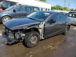 Salvage cars for sale at New Britain, CT auction: 2015 Mazda 3 SV