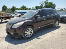 Salvage cars for sale at Wichita, KS auction: 2015 Buick Enclave