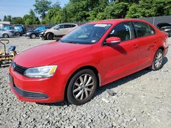 Volkswagen salvage cars for sale: 2012 Volkswagen Jetta SE