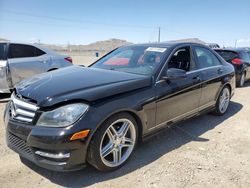 Salvage cars for sale at North Las Vegas, NV auction: 2013 Mercedes-Benz C 250