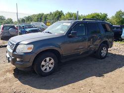 Ford Explorer xlt salvage cars for sale: 2010 Ford Explorer XLT