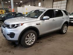 Salvage cars for sale from Copart Blaine, MN: 2019 Land Rover Discovery Sport SE