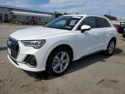 Salvage cars for sale at Pennsburg, PA auction: 2023 Audi Q3 Premium S Line 45