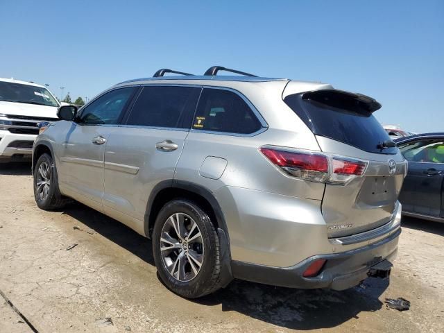 2016 Toyota Highlander XLE