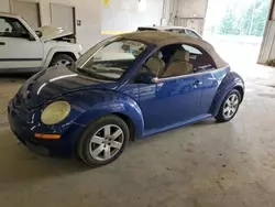 Salvage cars for sale at Mocksville, NC auction: 2007 Volkswagen New Beetle Convertible Option Package 1