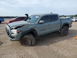 Salvage cars for sale at Houston, TX auction: 2022 Toyota Tacoma Double Cab