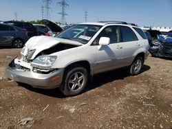 Salvage cars for sale at Elgin, IL auction: 2002 Lexus RX 300