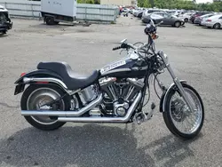 Salvage motorcycles for sale at Exeter, RI auction: 2003 Harley-Davidson Fxstdi