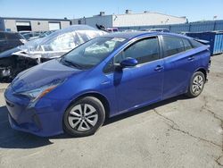 Salvage cars for sale at Vallejo, CA auction: 2018 Toyota Prius