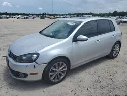 Salvage cars for sale at Houston, TX auction: 2012 Volkswagen Golf