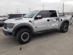 Salvage trucks for sale at Los Angeles, CA auction: 2014 Ford F150 SVT Raptor