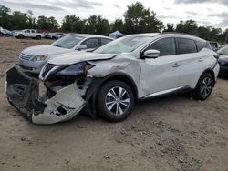 Salvage cars for sale at Baltimore, MD auction: 2019 Nissan Murano S