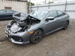 Honda salvage cars for sale: 2017 Honda Civic EX