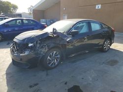 Honda salvage cars for sale: 2016 Honda Civic EX