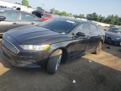 Salvage cars for sale from Copart New Britain, CT: 2017 Ford Fusion SE