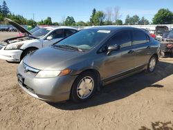 Salvage cars for sale at Bowmanville, ON auction: 2008 Honda Civic DX-G