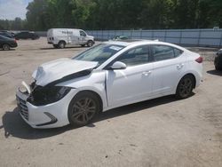 2018 Hyundai Elantra SEL en venta en Glassboro, NJ