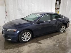 Salvage cars for sale at Leroy, NY auction: 2016 Chevrolet Malibu LT