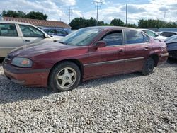 Salvage cars for sale from Copart Columbus, OH: 2001 Chevrolet Impala LS